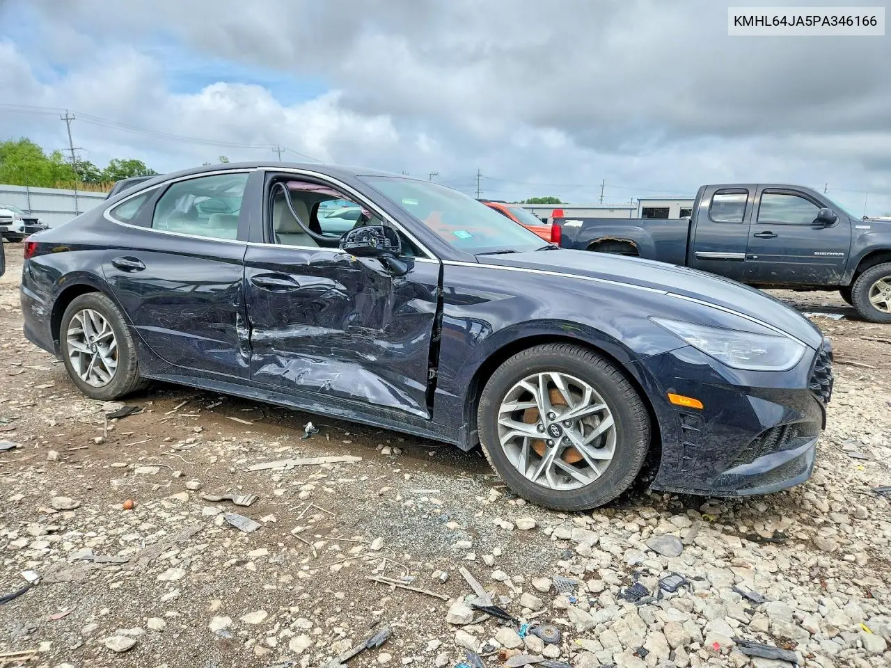 2023 Hyundai Sonata Sel VIN: KMHL64JA5PA346166 Lot: 55881696
