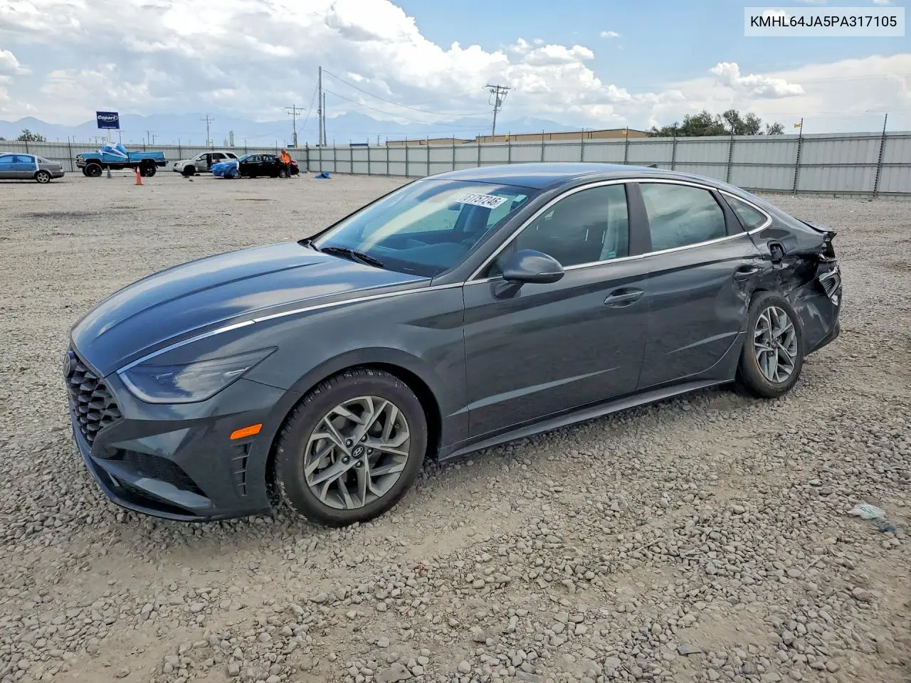 2023 Hyundai Sonata Sel VIN: KMHL64JA5PA317105 Lot: 61757246