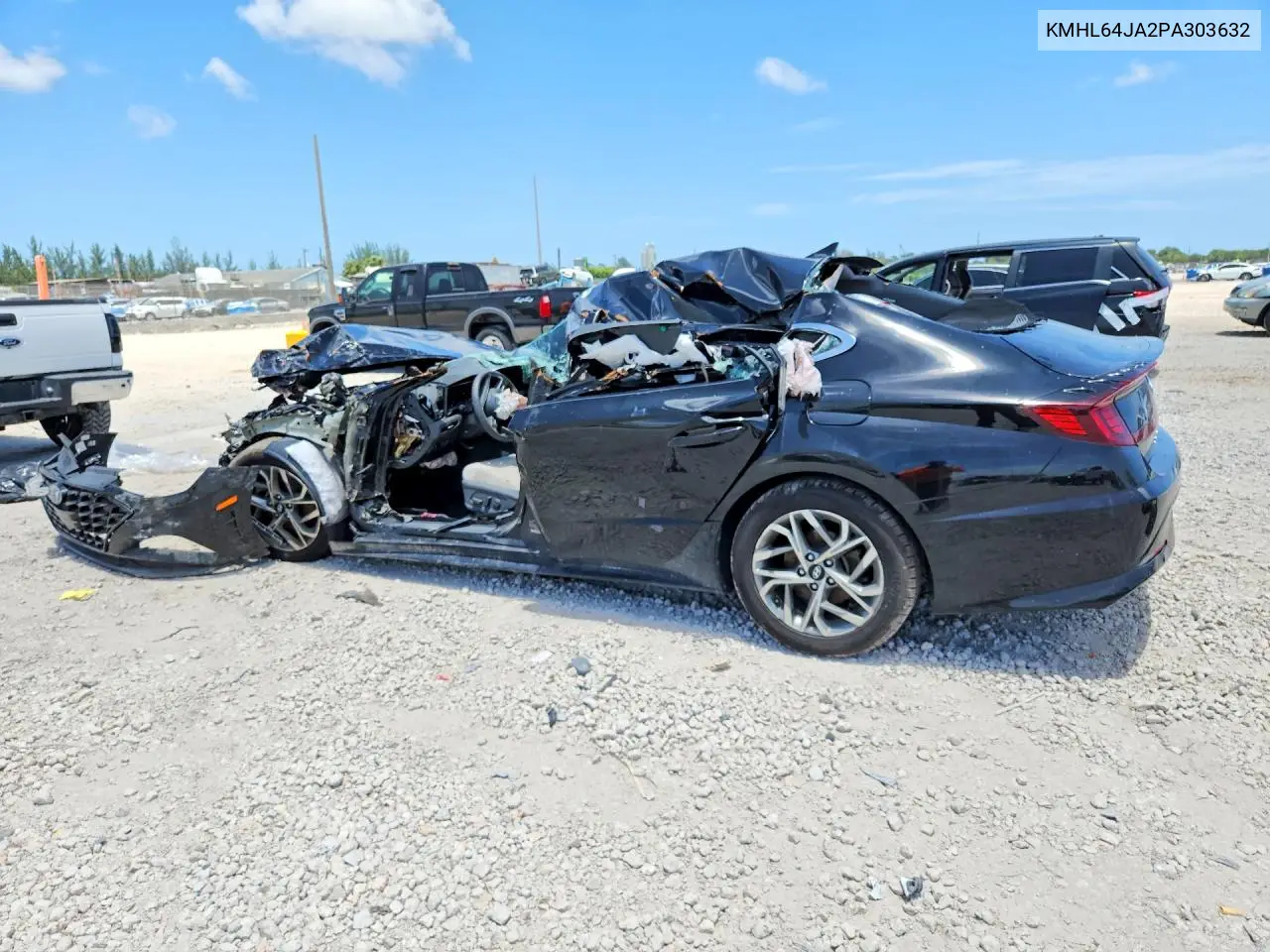2023 Hyundai Sonata Sel VIN: KMHL64JA2PA303632 Lot: 61945486