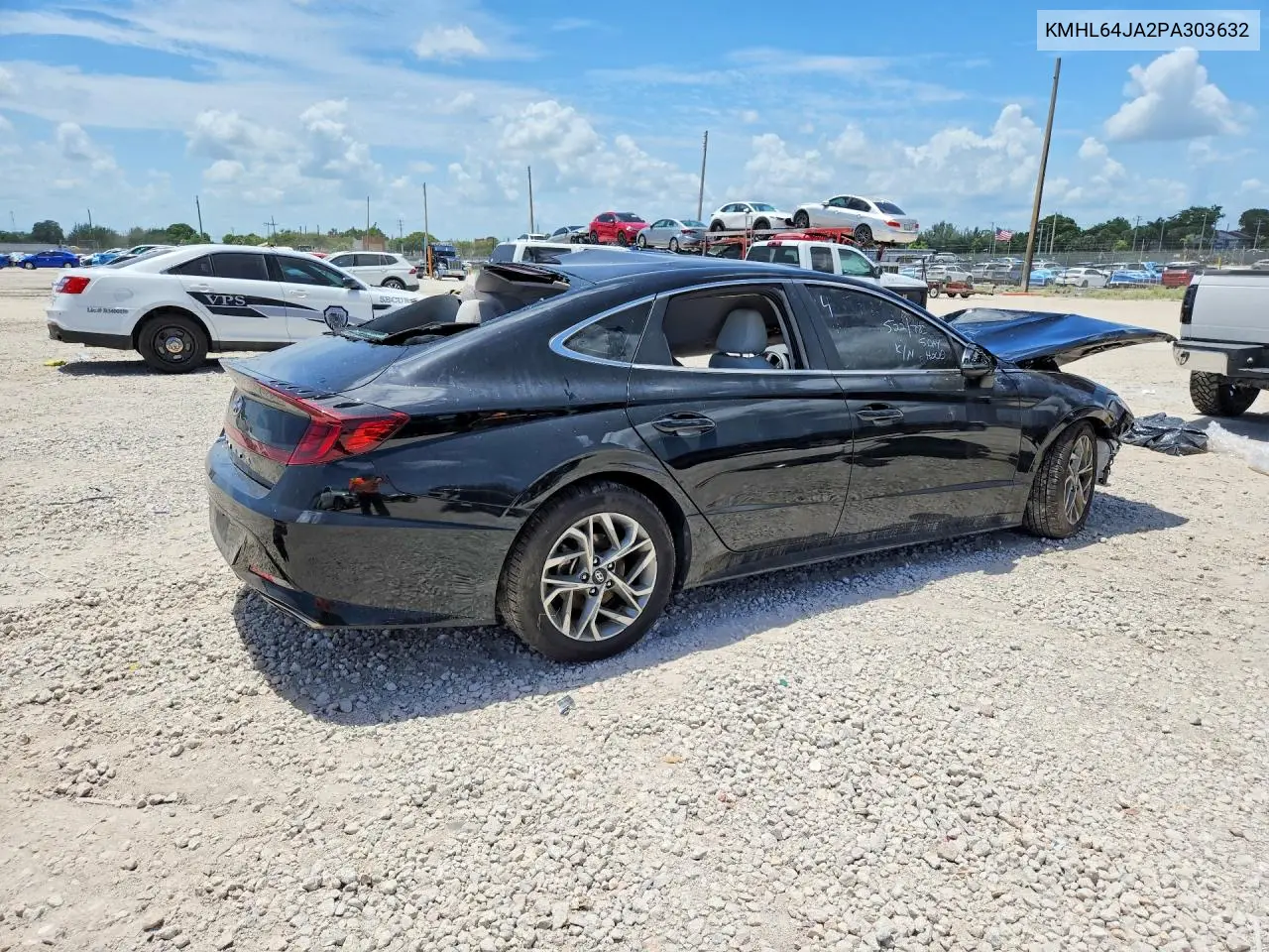 2023 Hyundai Sonata Sel VIN: KMHL64JA2PA303632 Lot: 61945486