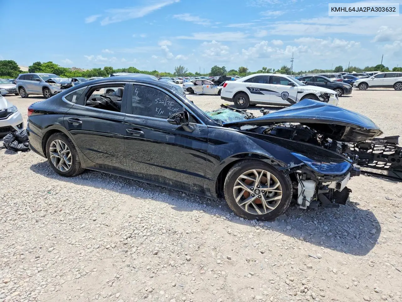 2023 Hyundai Sonata Sel VIN: KMHL64JA2PA303632 Lot: 61945486