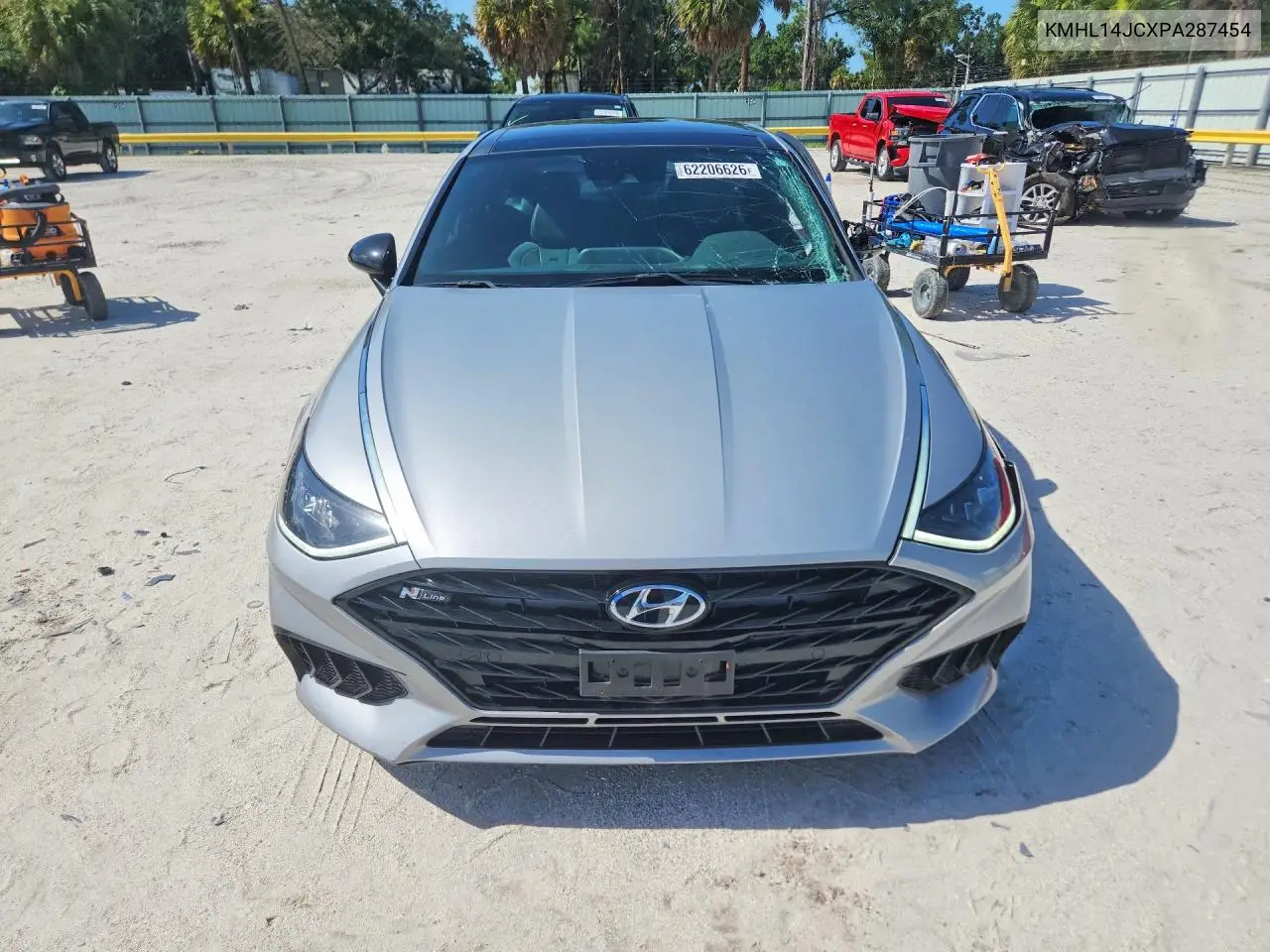 2023 Hyundai Sonata N Line VIN: KMHL14JCXPA287454 Lot: 62206626