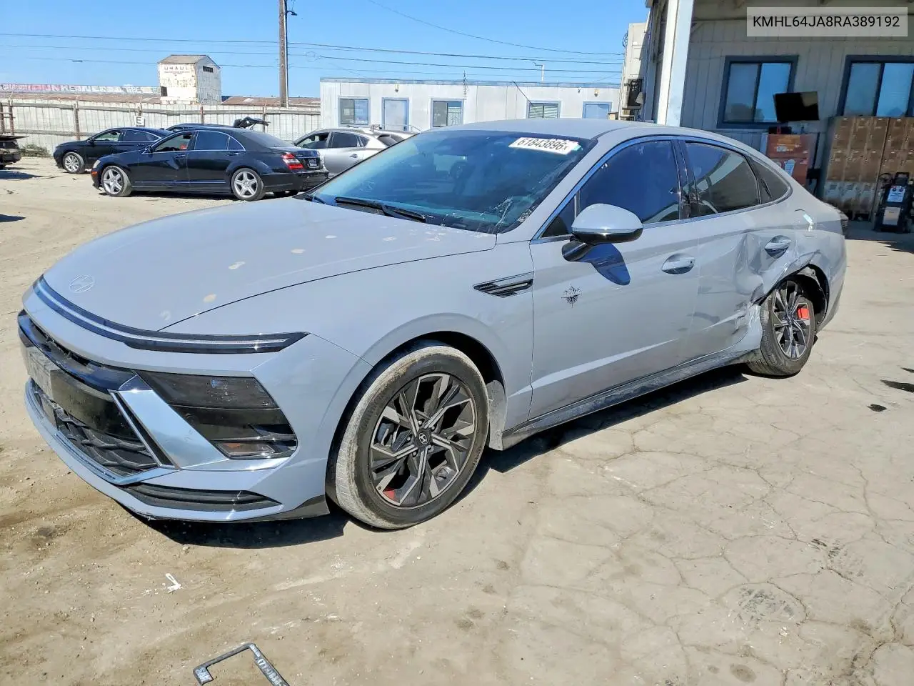 2024 Hyundai Sonata Sel VIN: KMHL64JA8RA389192 Lot: 61843896