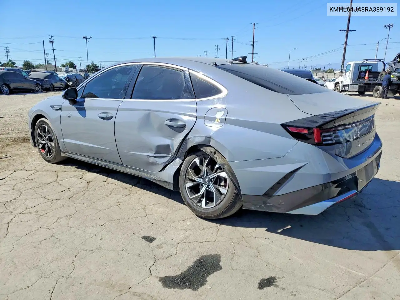2024 Hyundai Sonata Sel VIN: KMHL64JA8RA389192 Lot: 61843896