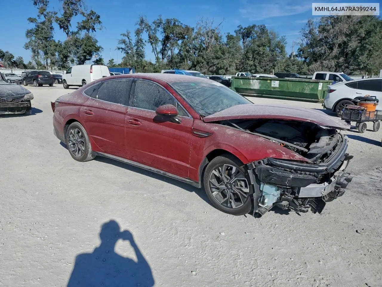 KMHL64JA7RA399244 2024 Hyundai Sonata Sel