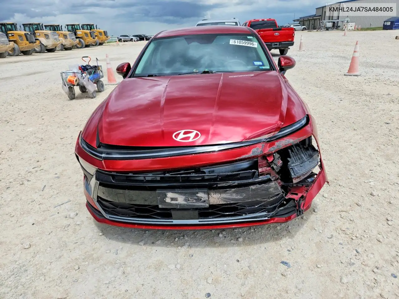 2025 Hyundai Sonata Se VIN: KMHL24JA7SA484005 Lot: 61059996