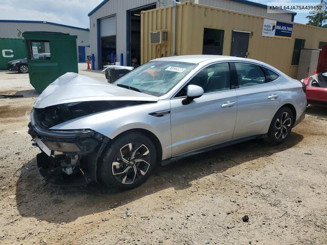 2025 Hyundai Sonata Sel VIN: KMHL64JA7SA439652 Lot: 61322996