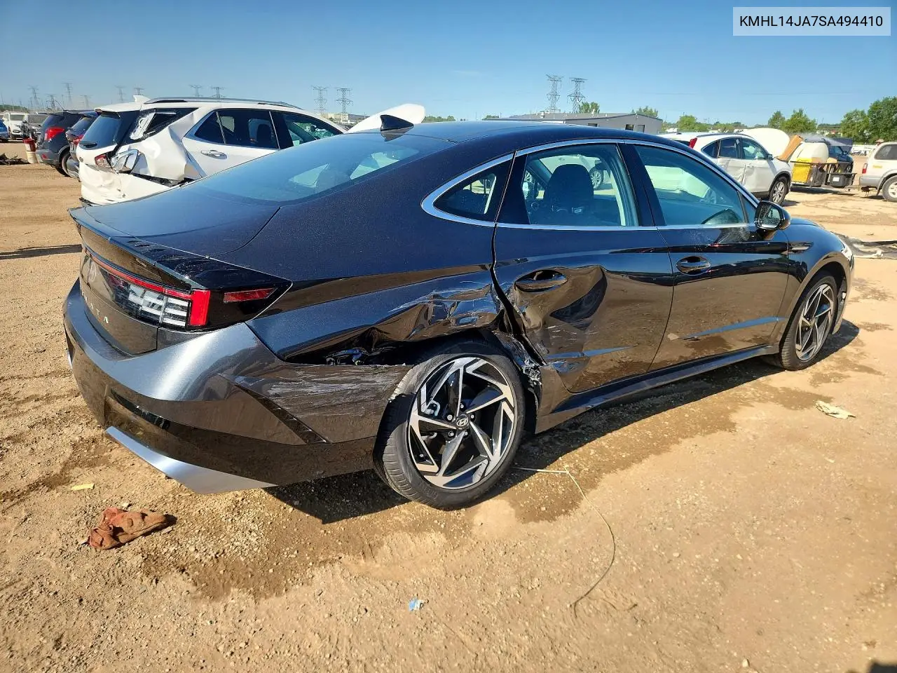 2025 Hyundai Sonata Sel VIN: KMHL14JA7SA494410 Lot: 62226536