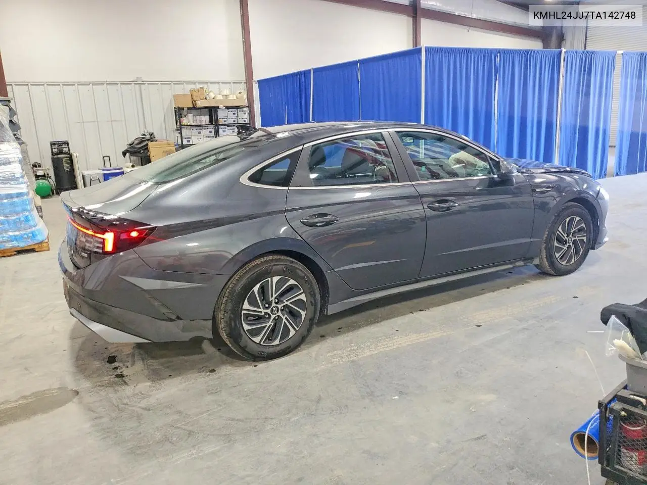 2026 Hyundai Sonata Hybrid Blue VIN: KMHL24JJ7TA142748 Lot: 56133716
