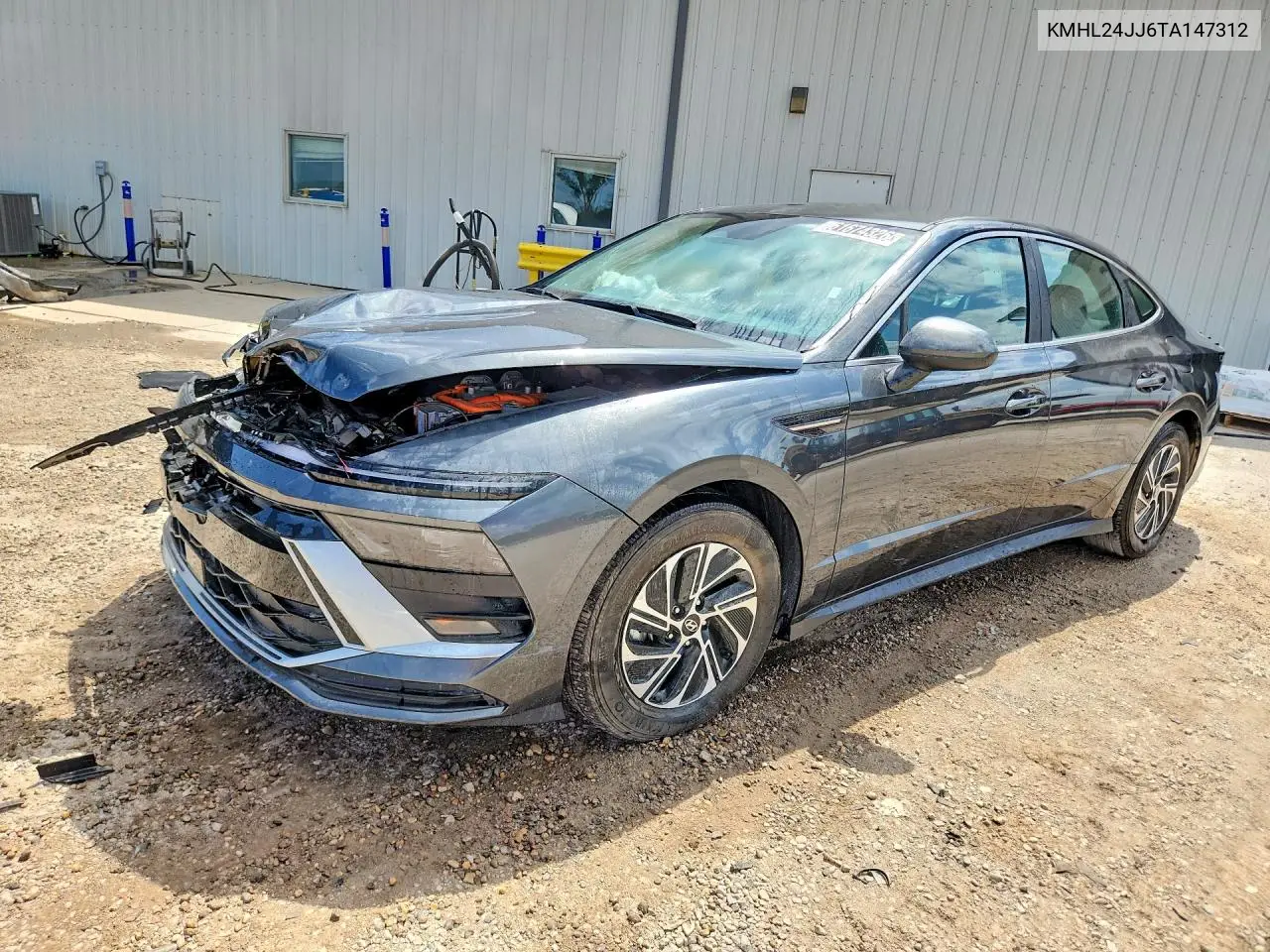 2026 Hyundai Sonata Hybrid Blue VIN: KMHL24JJ6TA147312 Lot: 61674326