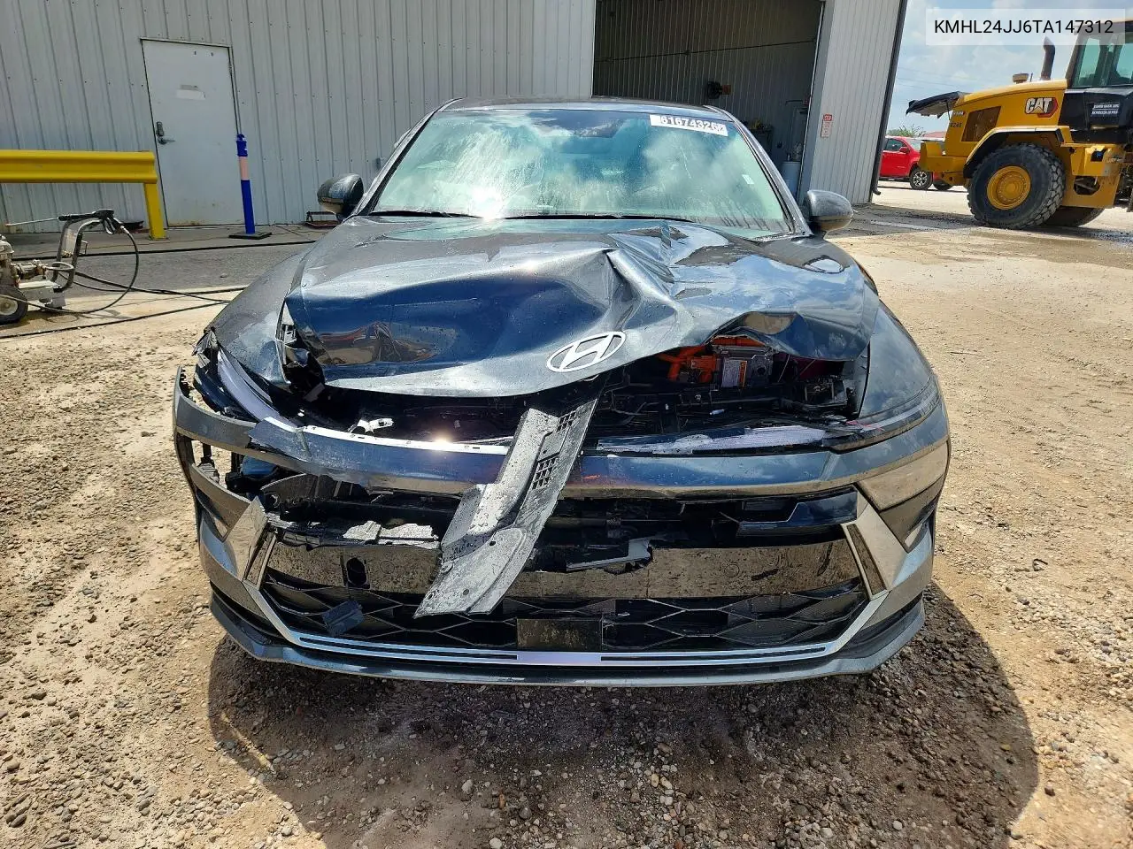 2026 Hyundai Sonata Hybrid Blue VIN: KMHL24JJ6TA147312 Lot: 61674326