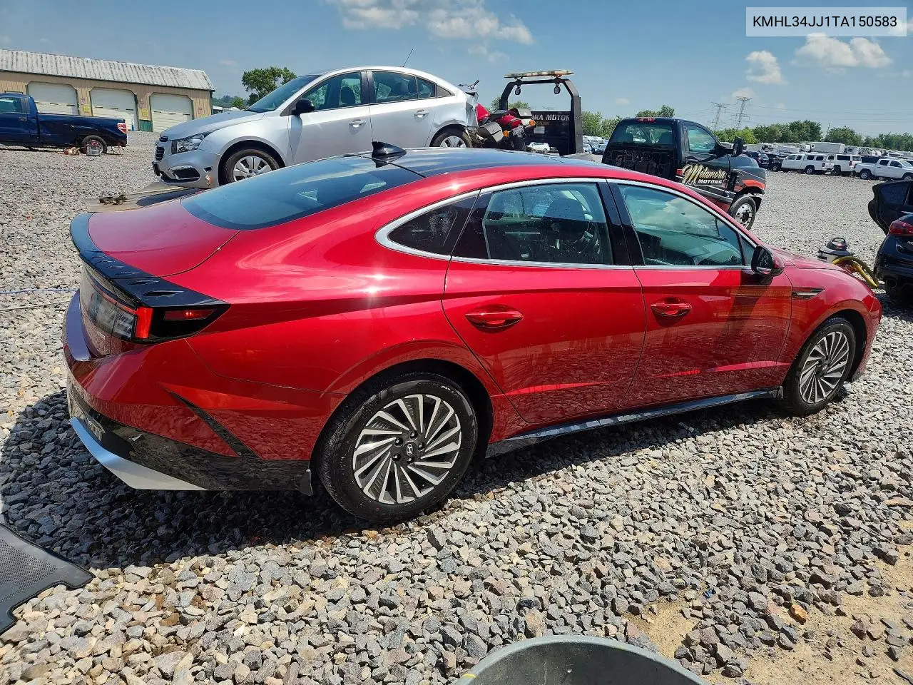 2026 Hyundai Sonata Hybrid Sel VIN: KMHL34JJ1TA150583 Lot: 62115416