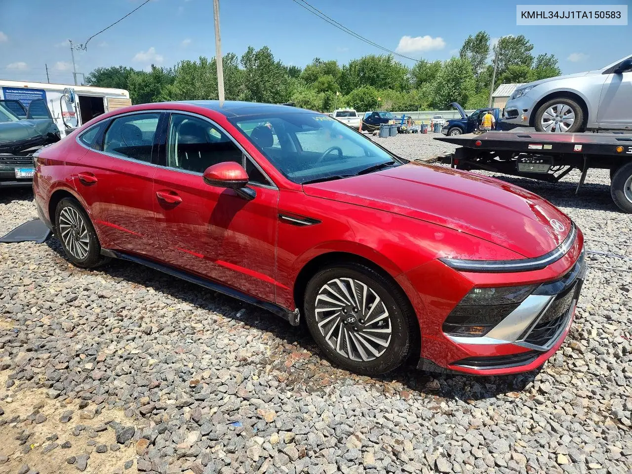 2026 Hyundai Sonata Hybrid Sel VIN: KMHL34JJ1TA150583 Lot: 62115416