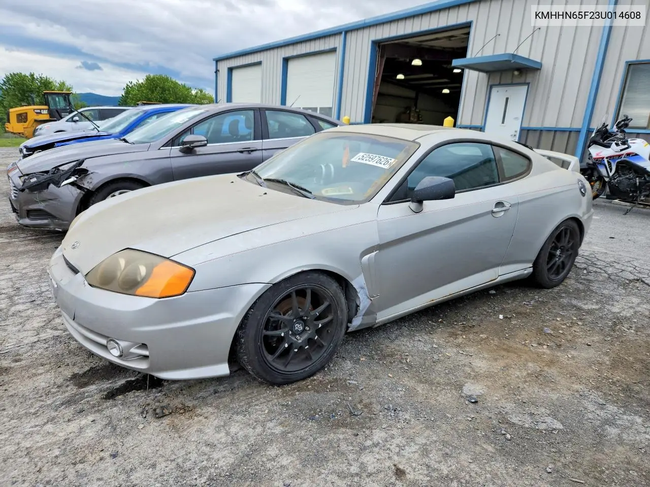 2003 Hyundai Tiburon Gt VIN: KMHHN65F23U014608 Lot: 60918806