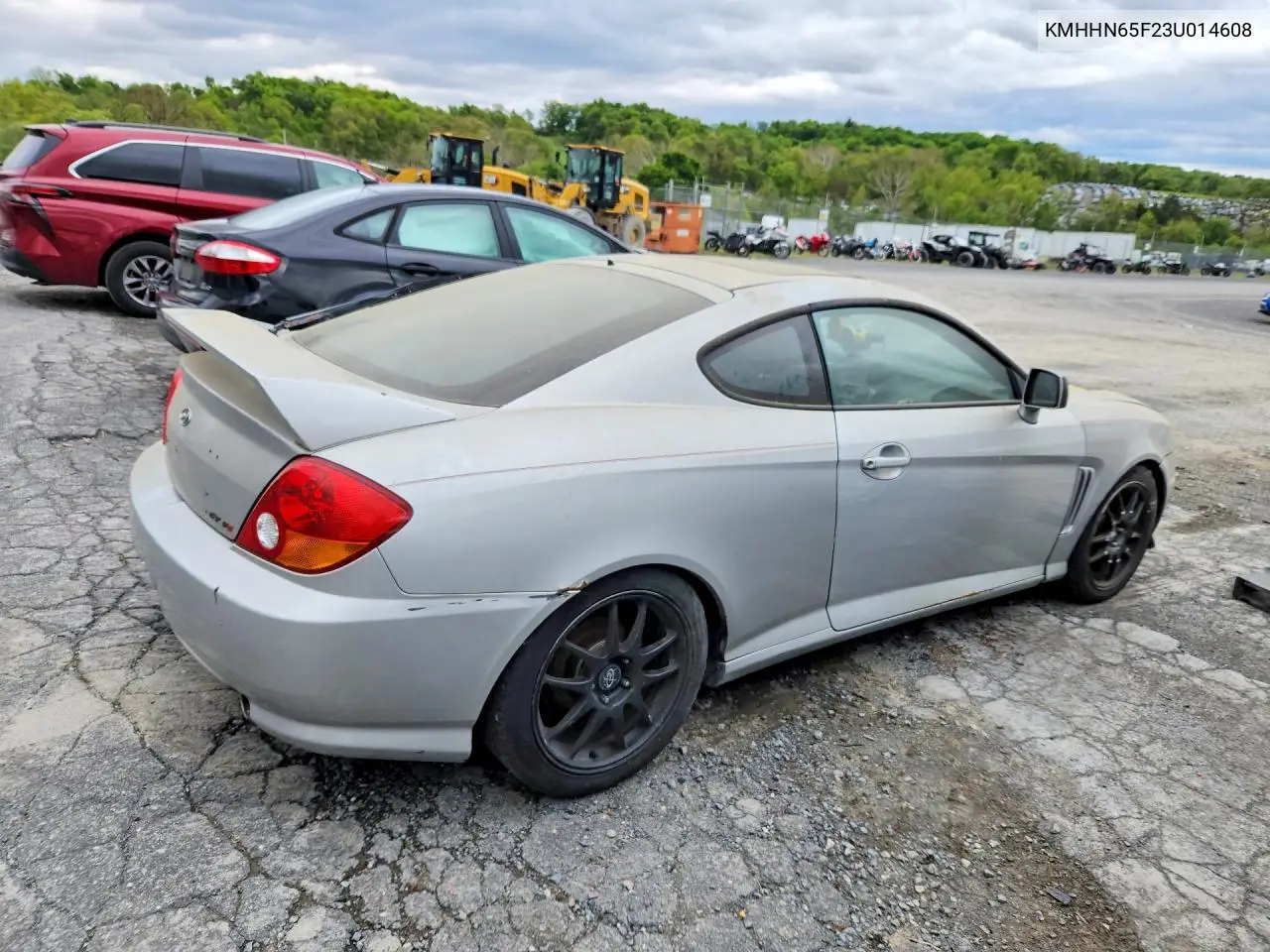 2003 Hyundai Tiburon Gt VIN: KMHHN65F23U014608 Lot: 60918806