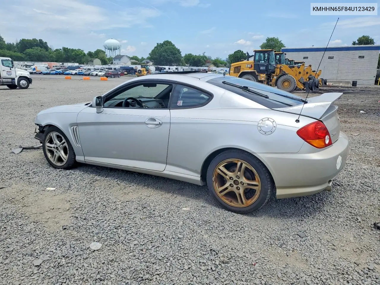 2004 Hyundai Tiburon Gt VIN: KMHHN65F84U123429 Lot: 57159056