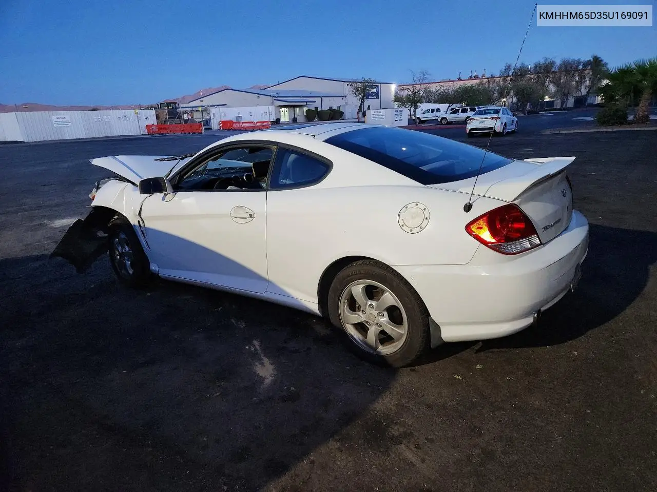 2005 Hyundai Tiburon VIN: KMHHM65D35U169091 Lot: 59200726