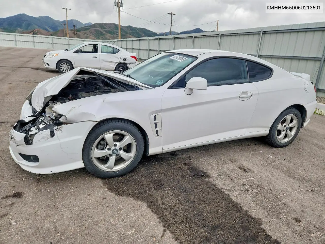 2006 Hyundai Tiburon Gs VIN: KMHHM65D06U213601 Lot: 55428066
