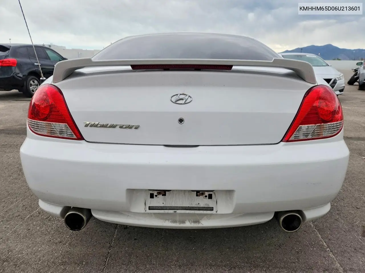 2006 Hyundai Tiburon Gs VIN: KMHHM65D06U213601 Lot: 55428066