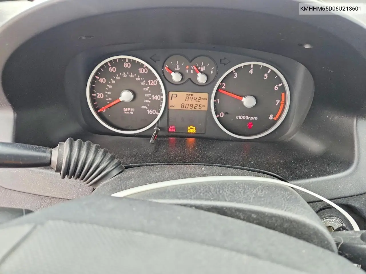 2006 Hyundai Tiburon Gs VIN: KMHHM65D06U213601 Lot: 55428066