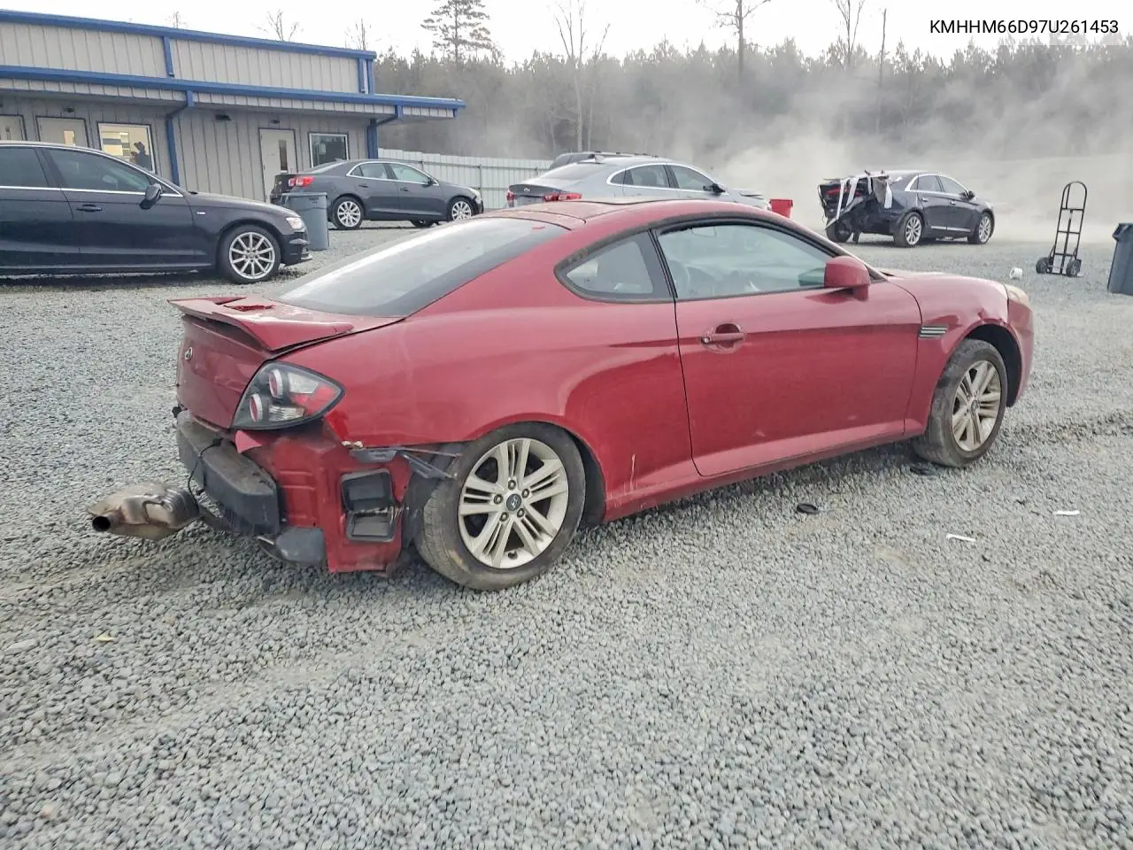 2007 Hyundai Tiburon Gs VIN: KMHHM66D97U261453 Lot: 45674506