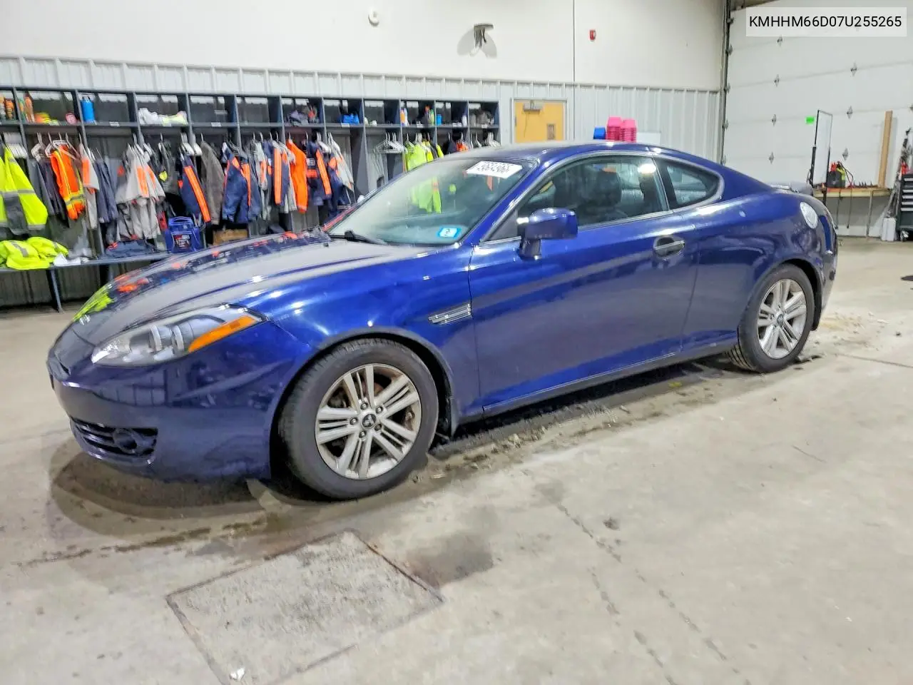 2007 Hyundai Tiburon Gs VIN: KMHHM66D07U255265 Lot: 49684966
