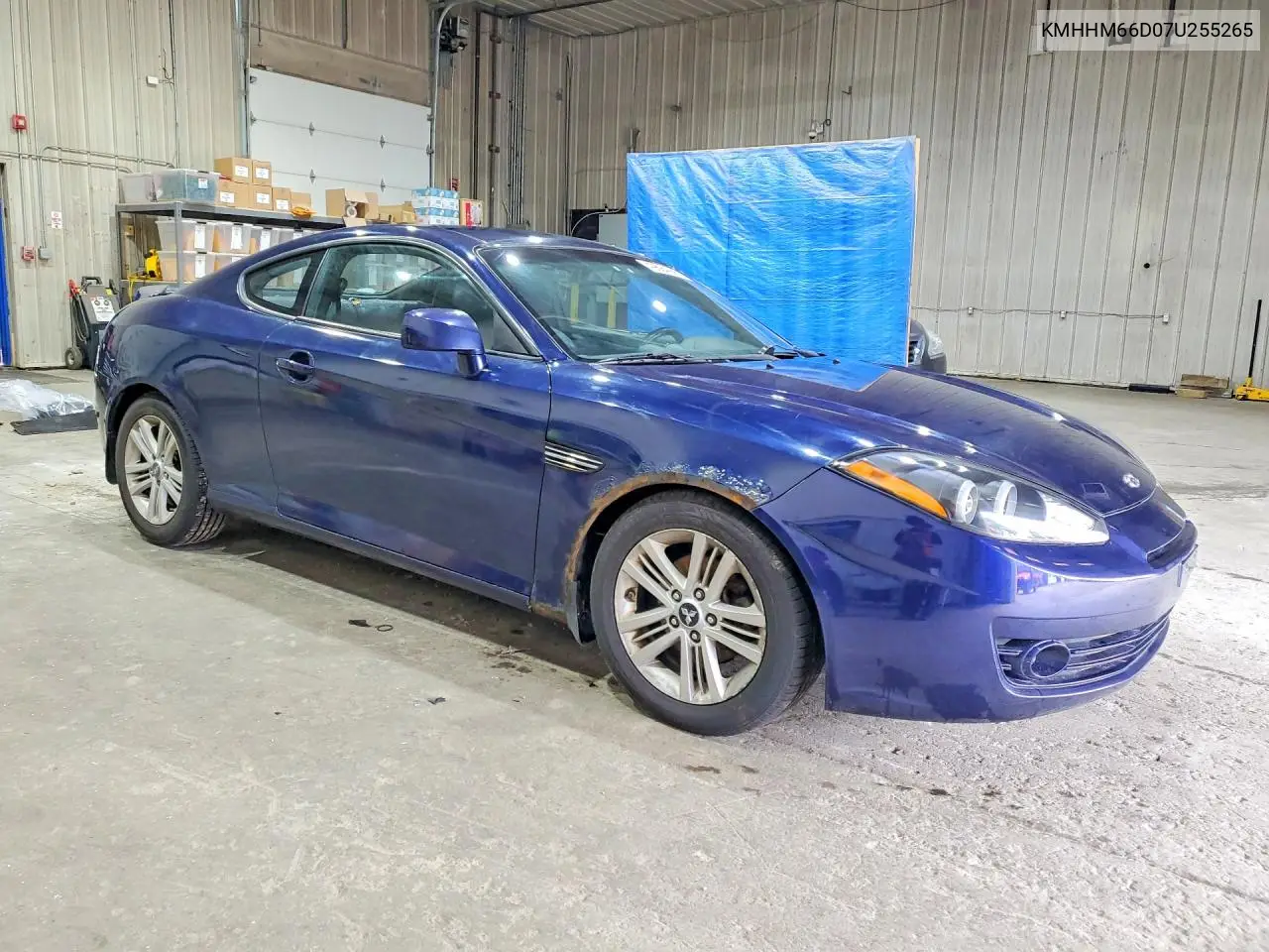 2007 Hyundai Tiburon Gs VIN: KMHHM66D07U255265 Lot: 49684966