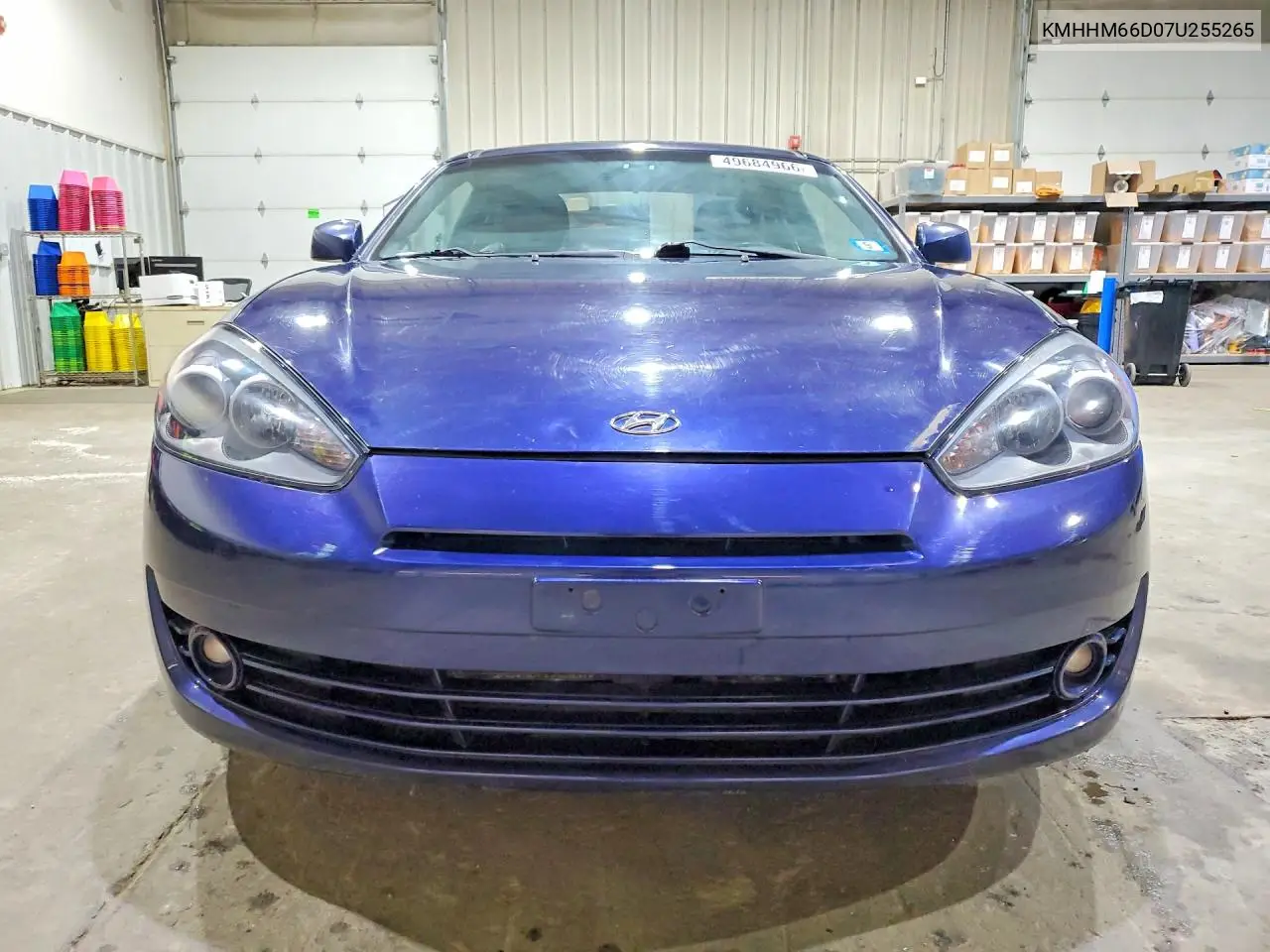 2007 Hyundai Tiburon Gs VIN: KMHHM66D07U255265 Lot: 49684966