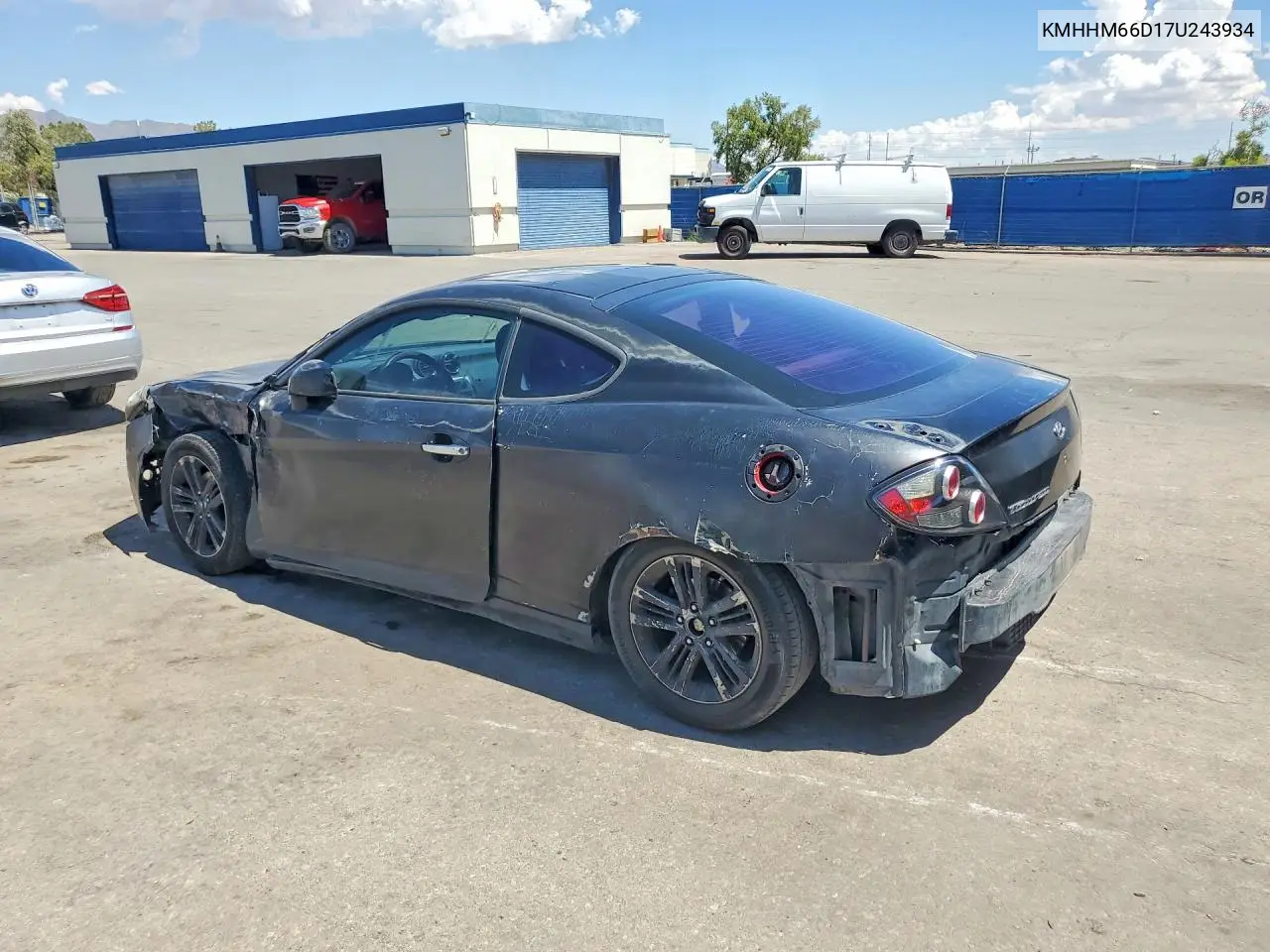 2007 Hyundai Tiburon Gs VIN: KMHHM66D17U243934 Lot: 56404816