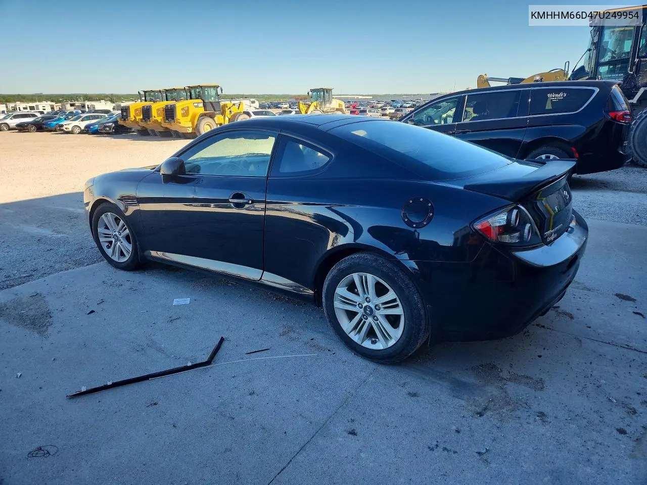 2007 Hyundai Tiburon Gs VIN: KMHHM66D47U249954 Lot: 57185716