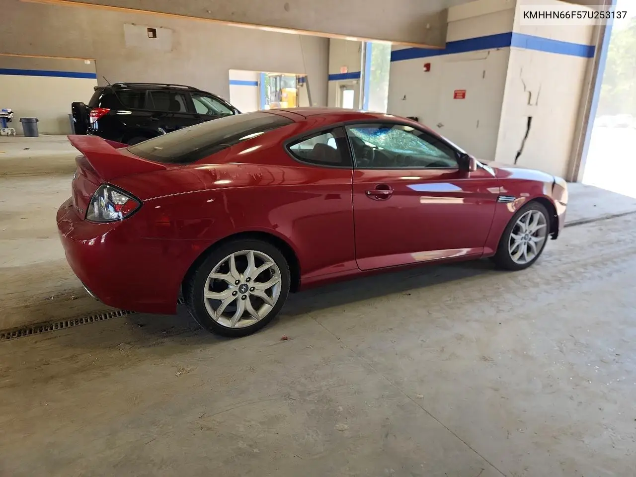 2007 Hyundai Tiburon Gt VIN: KMHHN66F57U253137 Lot: 59305716