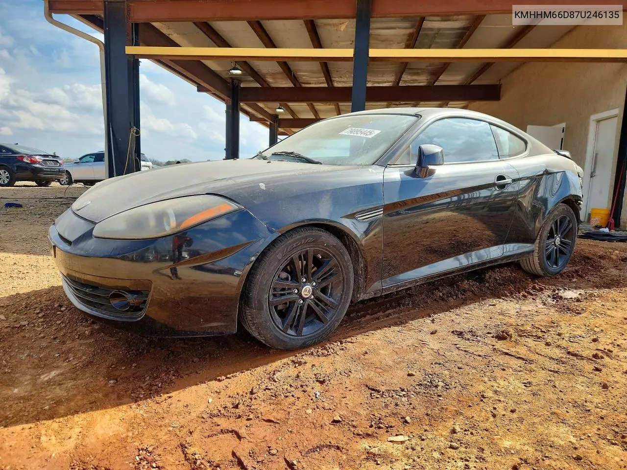 2007 Hyundai Tiburon VIN: KMHHM66D87U246135 Lot: 79895445