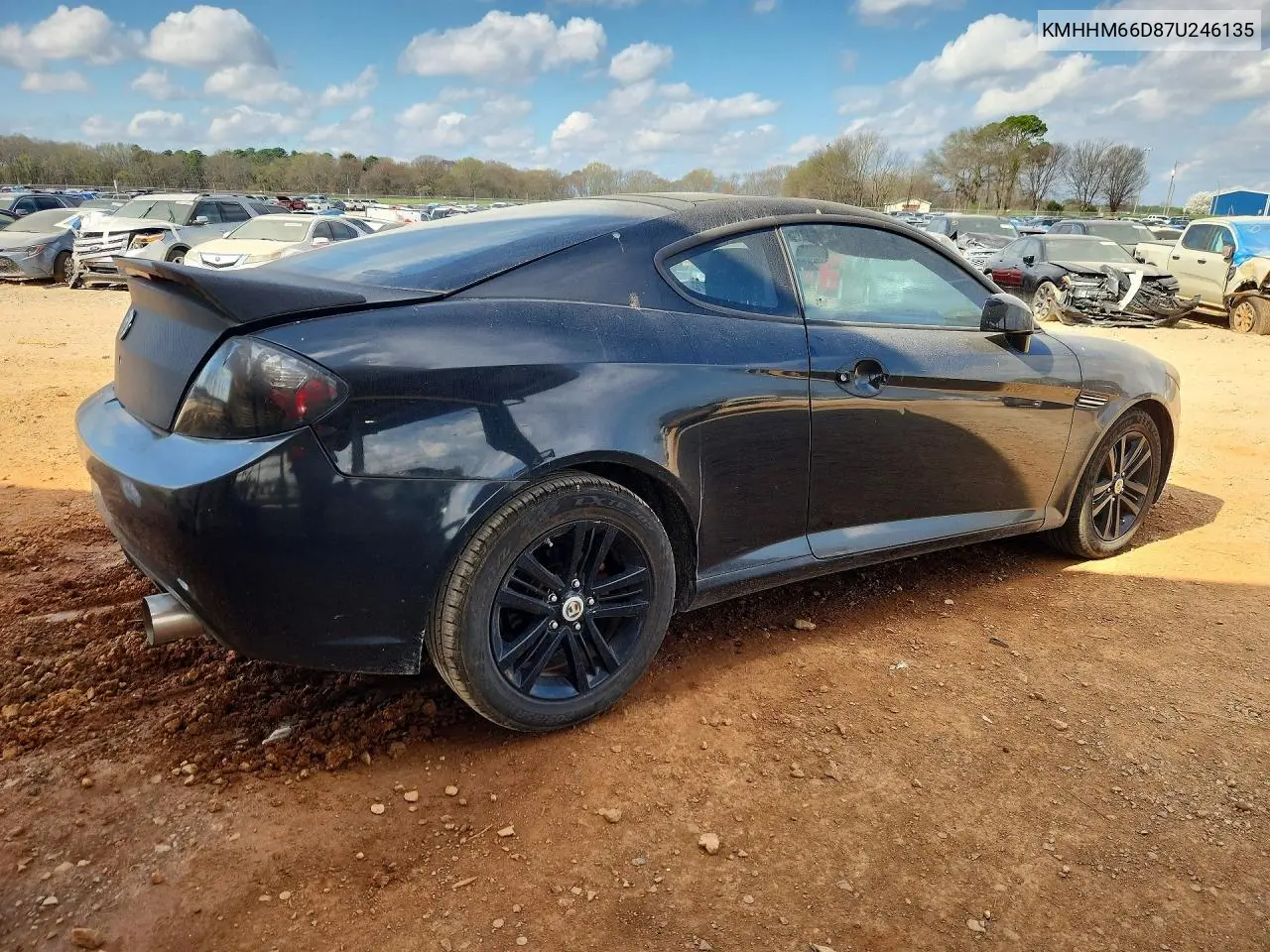 2007 Hyundai Tiburon VIN: KMHHM66D87U246135 Lot: 79895445