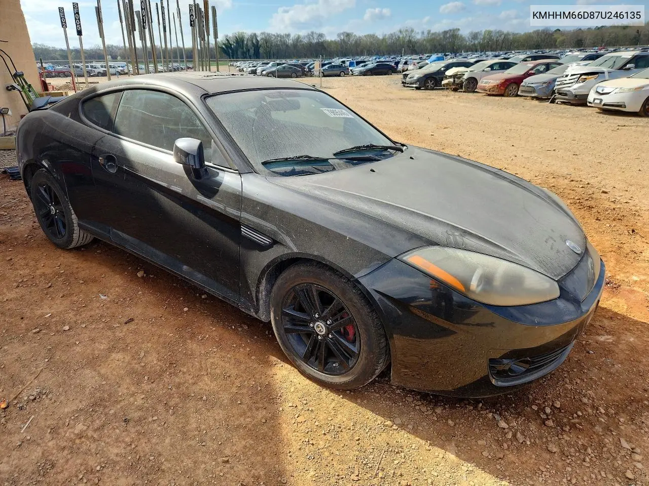 2007 Hyundai Tiburon VIN: KMHHM66D87U246135 Lot: 79895445