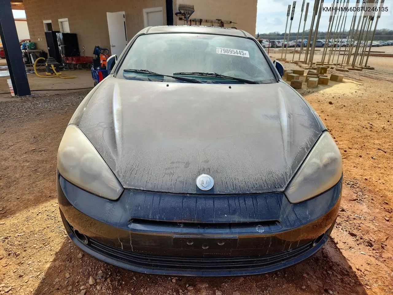 2007 Hyundai Tiburon VIN: KMHHM66D87U246135 Lot: 79895445
