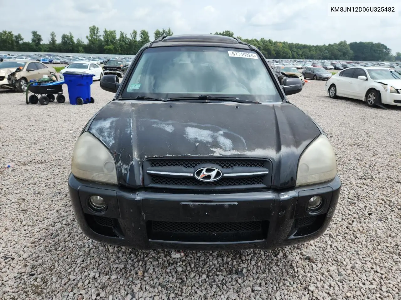 2006 Hyundai Tucson Gls VIN: KM8JN12D06U325482 Lot: 61749926