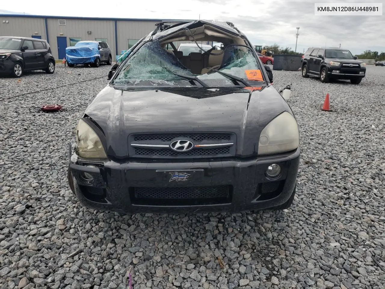 KM8JN12D86U448981 2006 Hyundai Tucson Gls