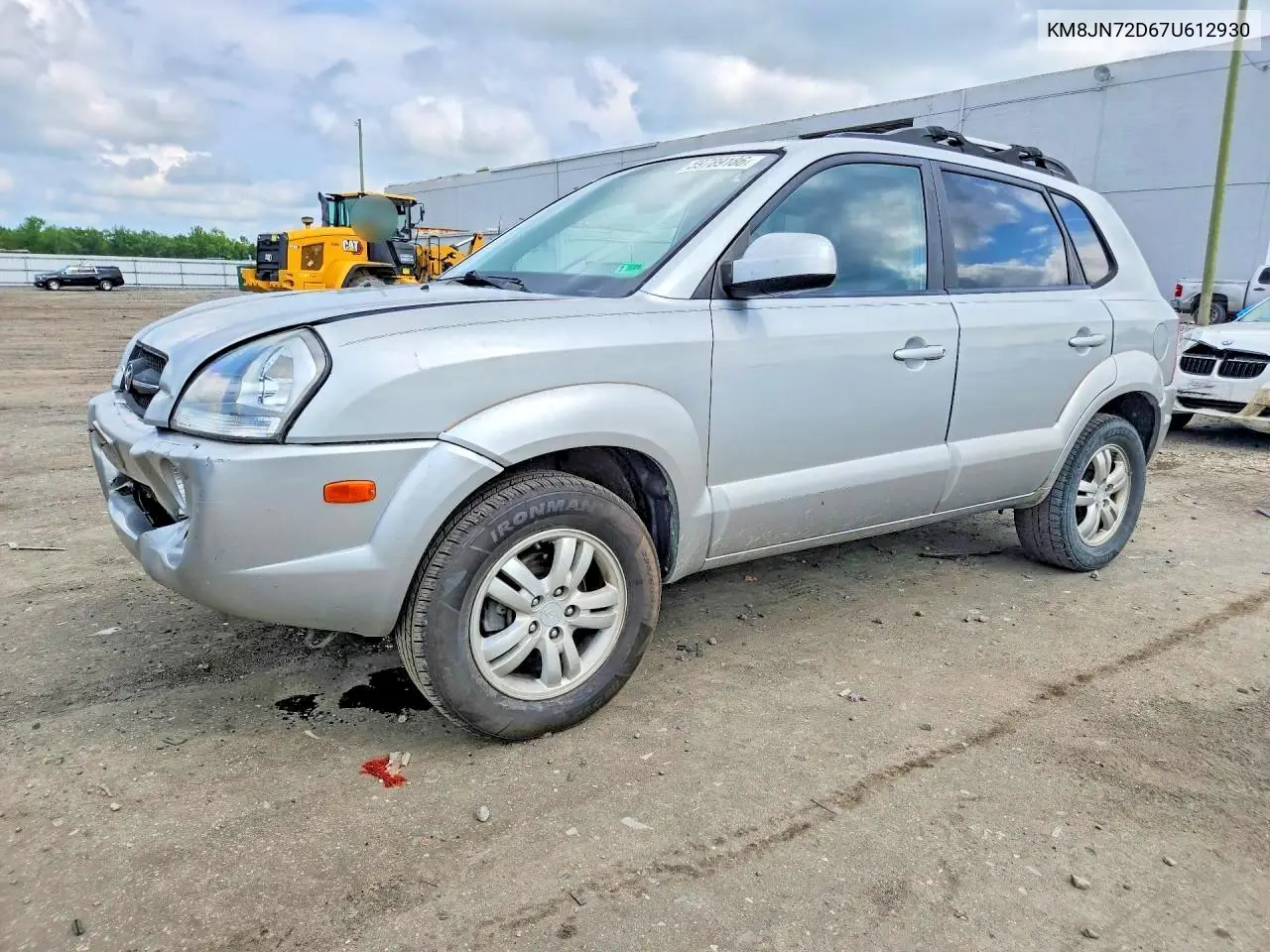 2007 Hyundai Tucson Se VIN: KM8JN72D67U612930 Lot: 59789186