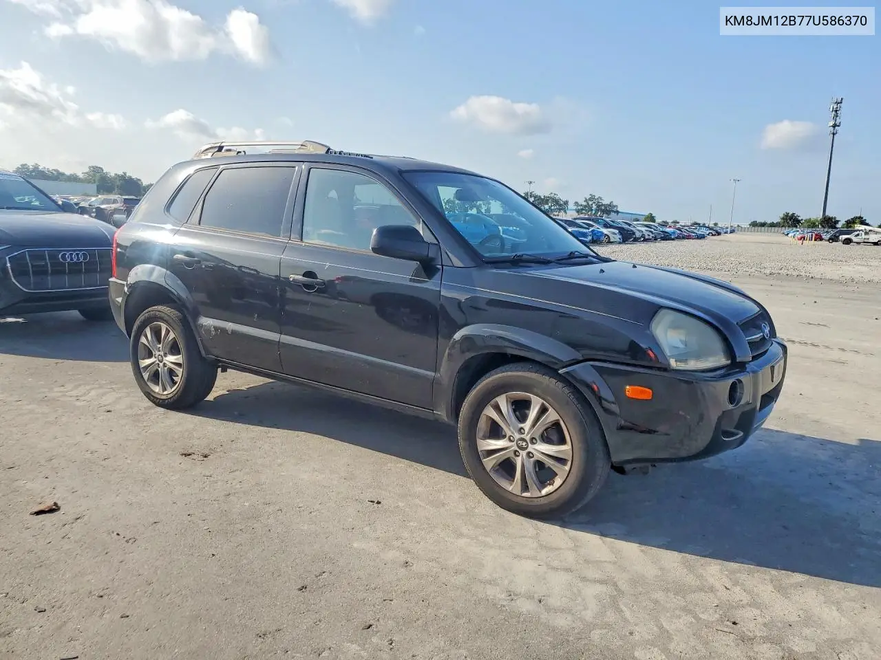 2007 Hyundai Tucson Gls VIN: KM8JM12B77U586370 Lot: 61775216