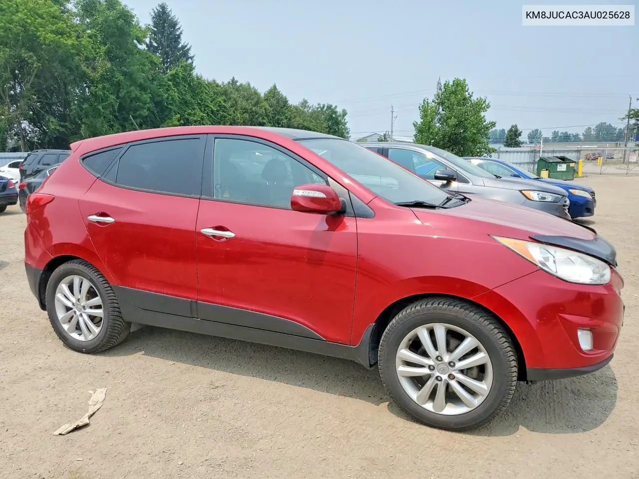 2010 Hyundai Tucson Gls VIN: KM8JUCAC3AU025628 Lot: 61006626
