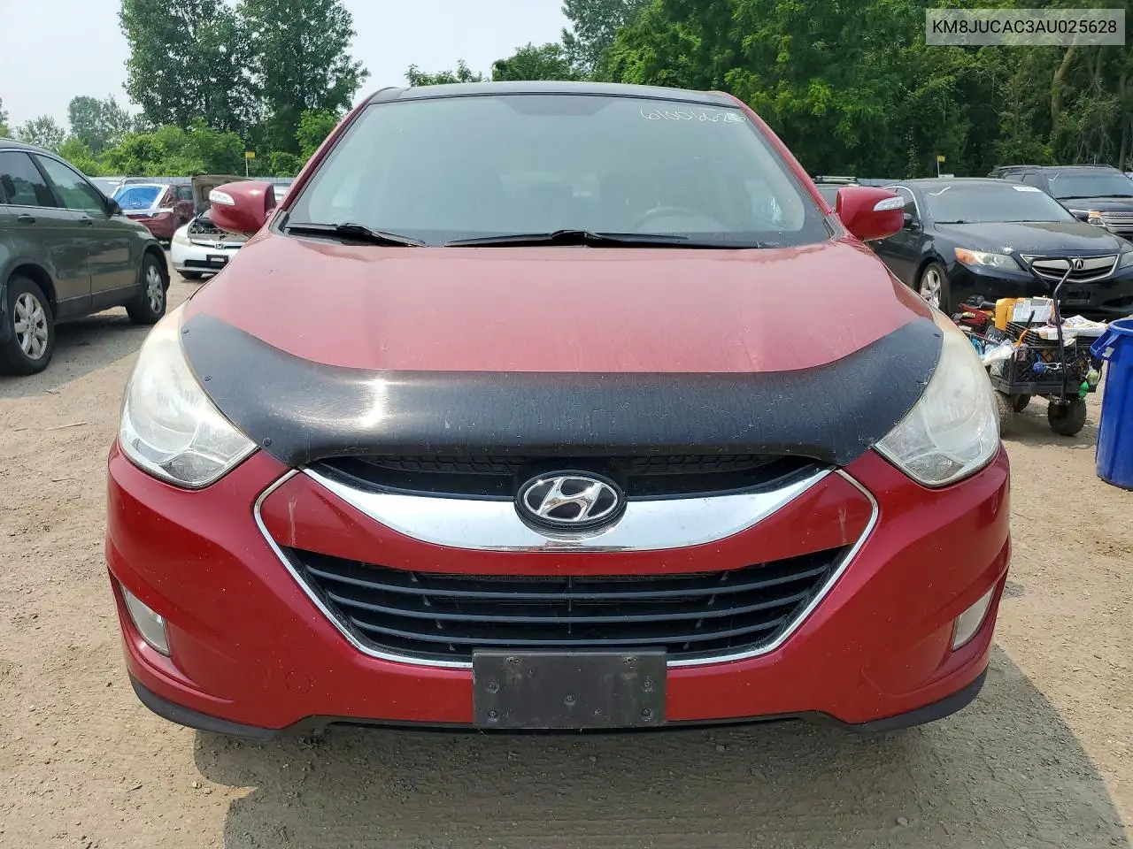 2010 Hyundai Tucson Gls VIN: KM8JUCAC3AU025628 Lot: 61006626