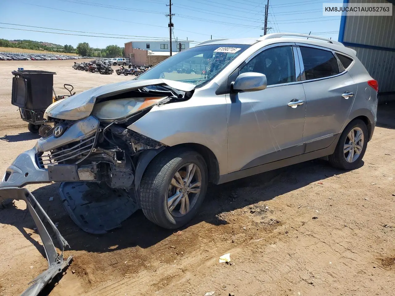 2010 Hyundai Tucson Gls VIN: KM8JUCAC1AU052763 Lot: 61890216