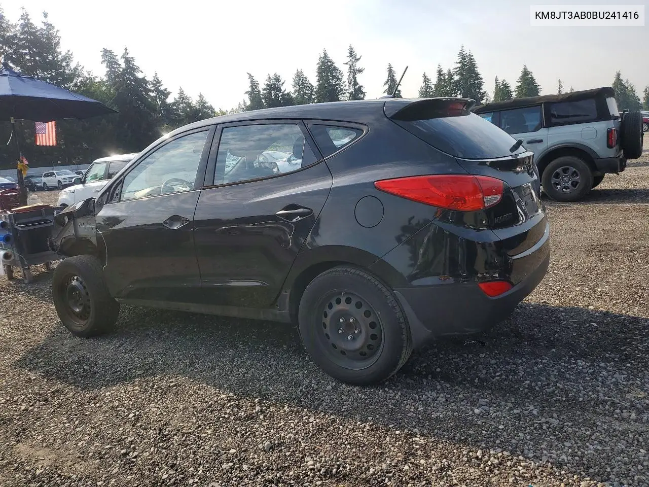 2011 Hyundai Tucson Gl VIN: KM8JT3AB0BU241416 Lot: 60814286