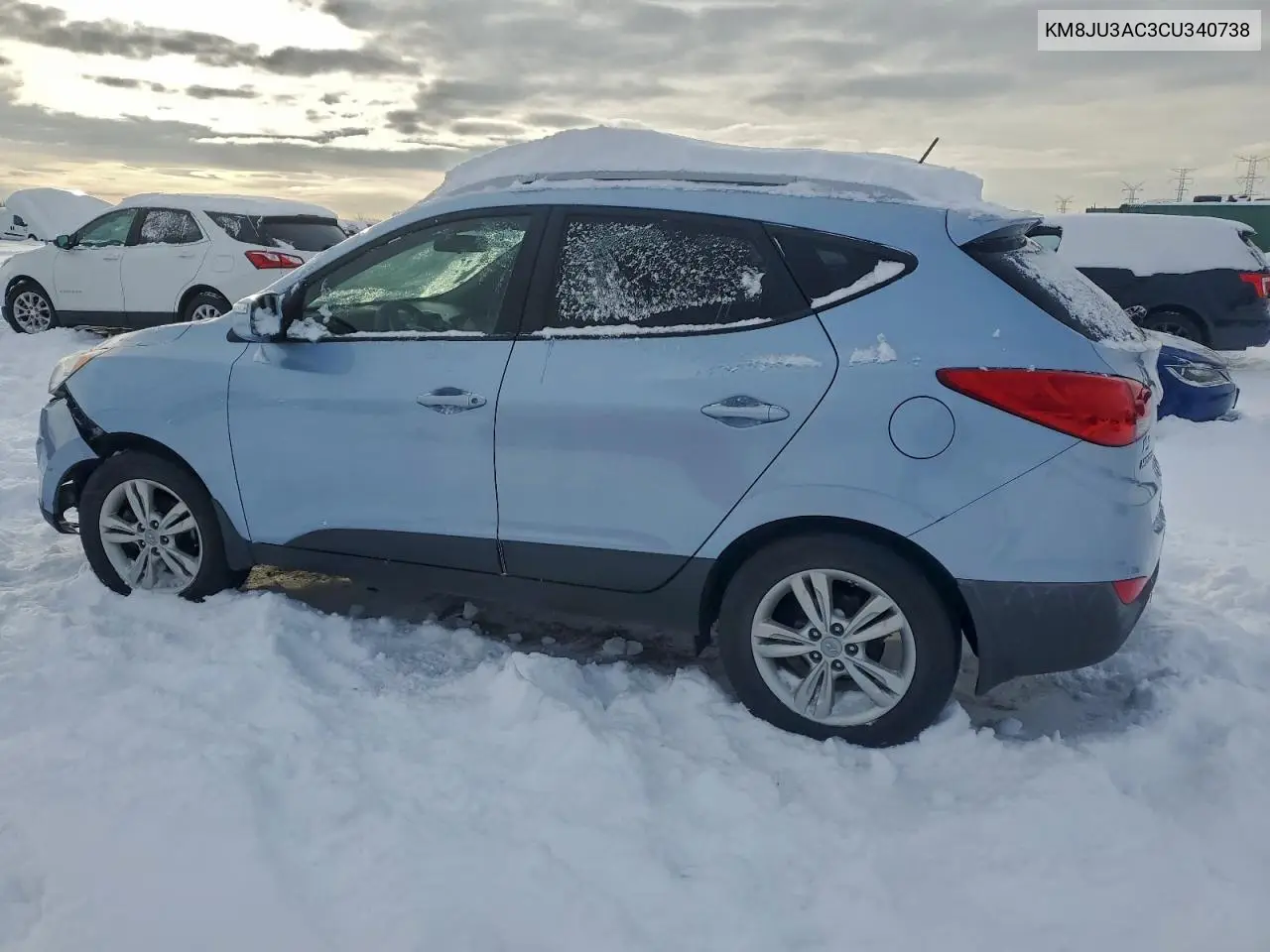 KM8JU3AC3CU340738 2012 Hyundai Tucson Gls