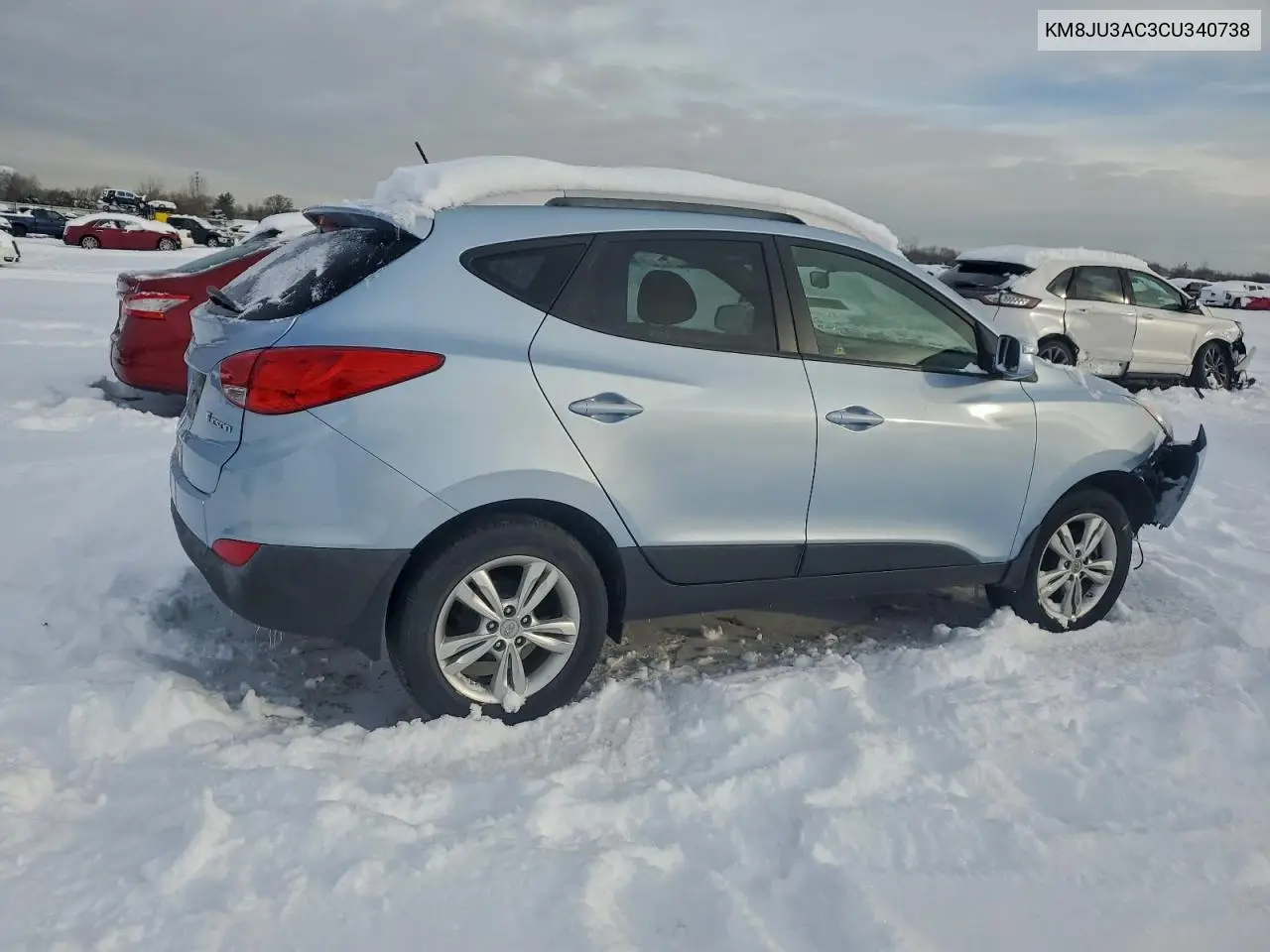 KM8JU3AC3CU340738 2012 Hyundai Tucson Gls
