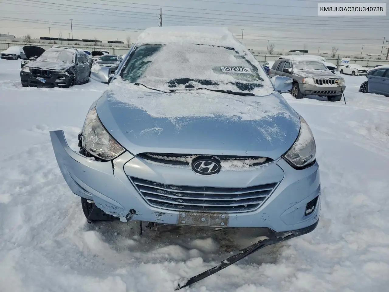 KM8JU3AC3CU340738 2012 Hyundai Tucson Gls