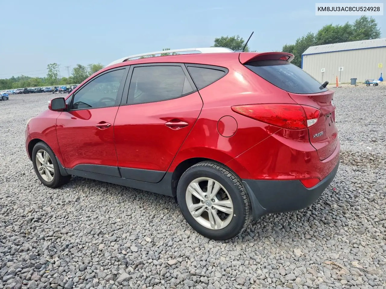 2012 Hyundai Tucson Gls VIN: KM8JU3AC8CU524928 Lot: 61114496