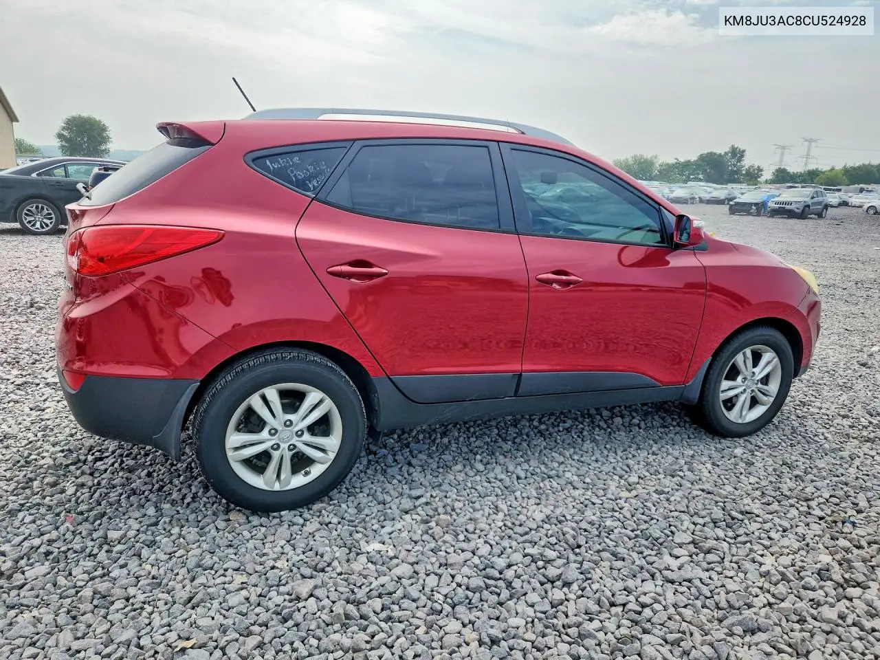 2012 Hyundai Tucson Gls VIN: KM8JU3AC8CU524928 Lot: 61114496