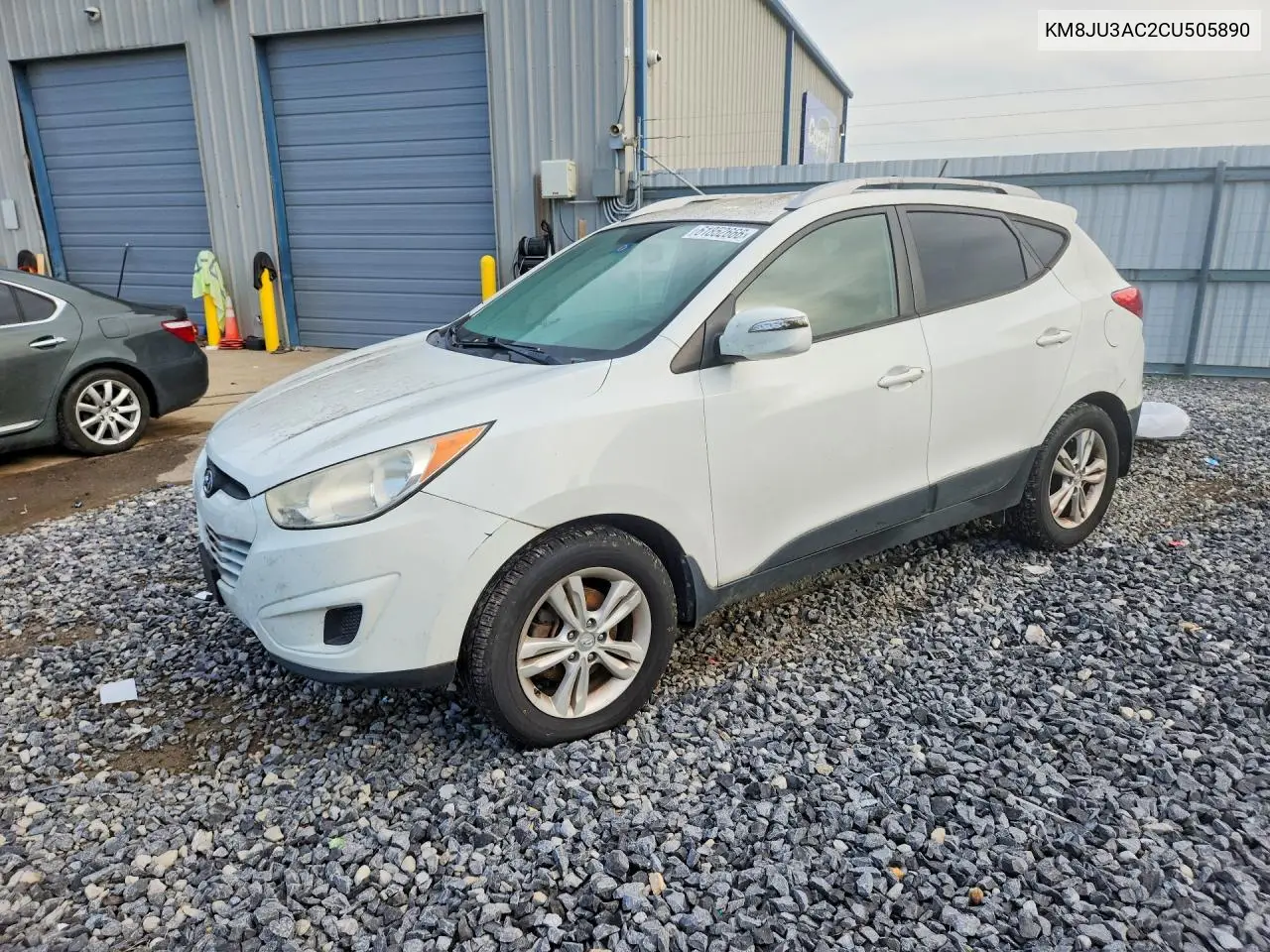 2012 Hyundai Tucson Gls VIN: KM8JU3AC2CU505890 Lot: 61852666
