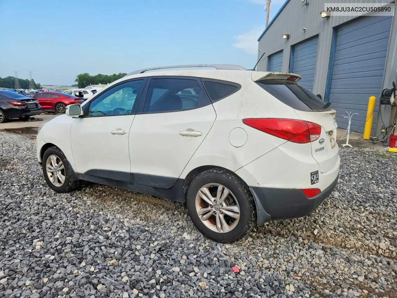 2012 Hyundai Tucson Gls VIN: KM8JU3AC2CU505890 Lot: 61852666